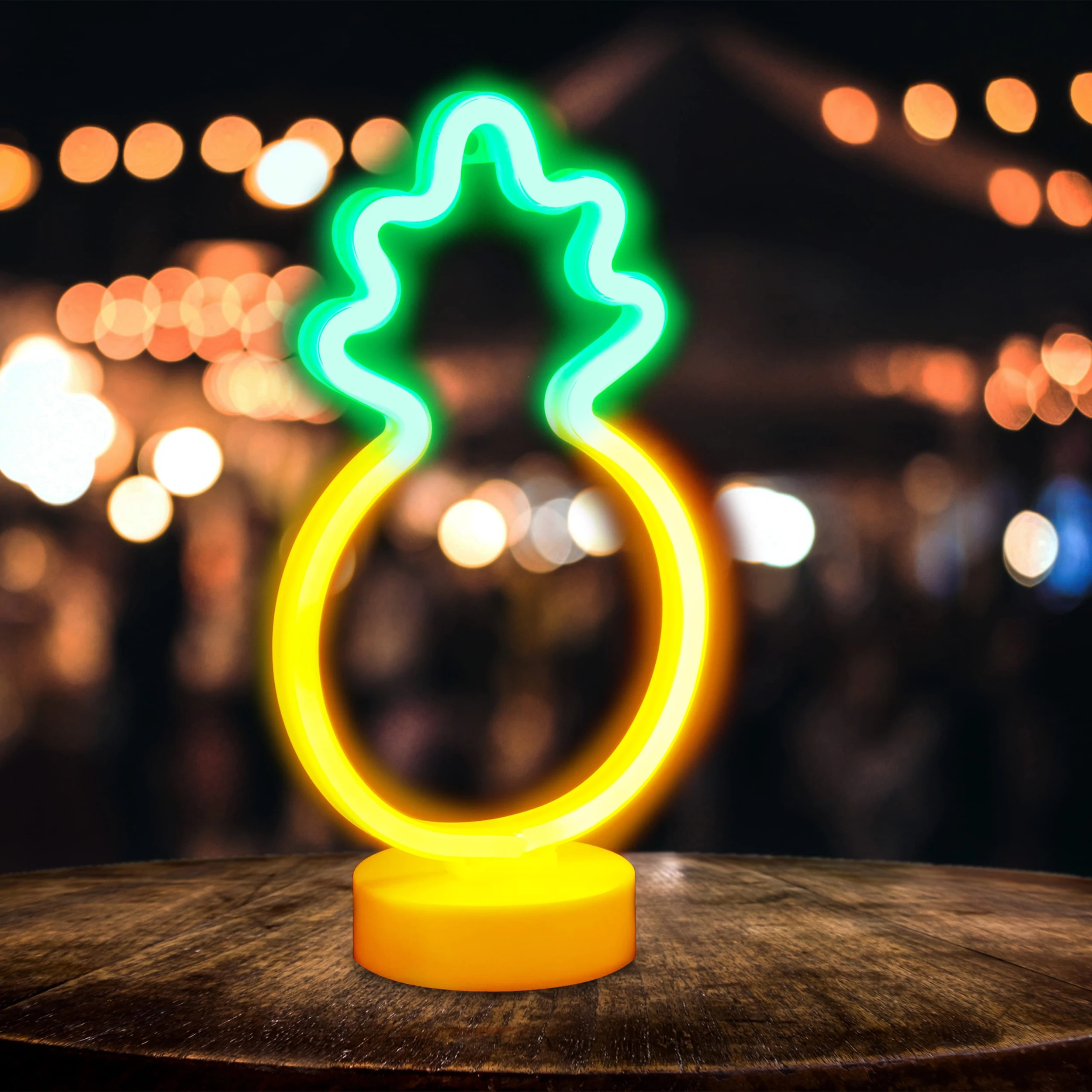 Relaxdays Neonlicht Ananas – Bild 2