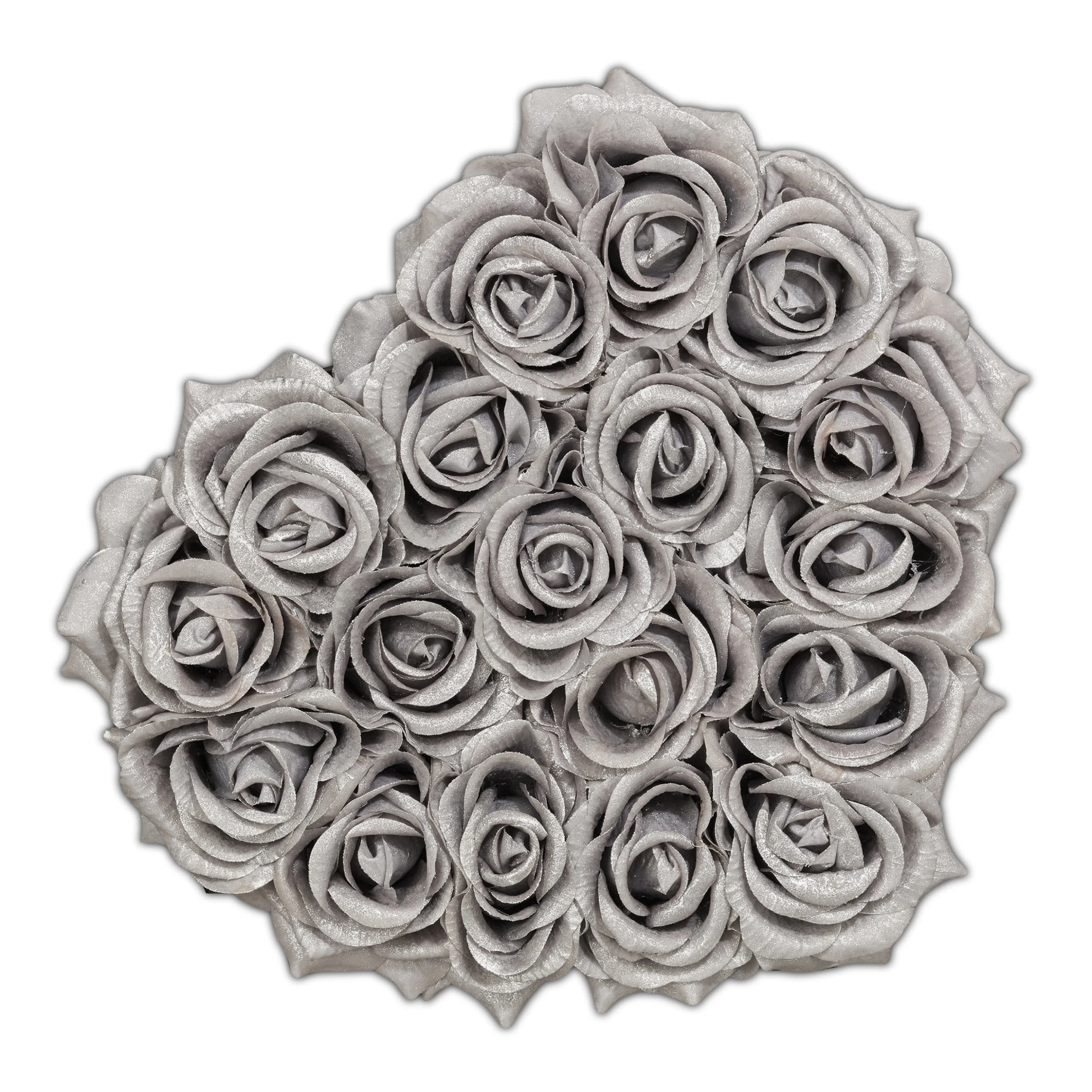 Relaxdays Rosenbox In Schwarz/ Silber – Bild 2