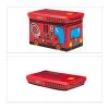 Relaxdays Spielzeugkiste Feuerwehr In Rot - (B)49 X (H)34 X (T)31 Cm