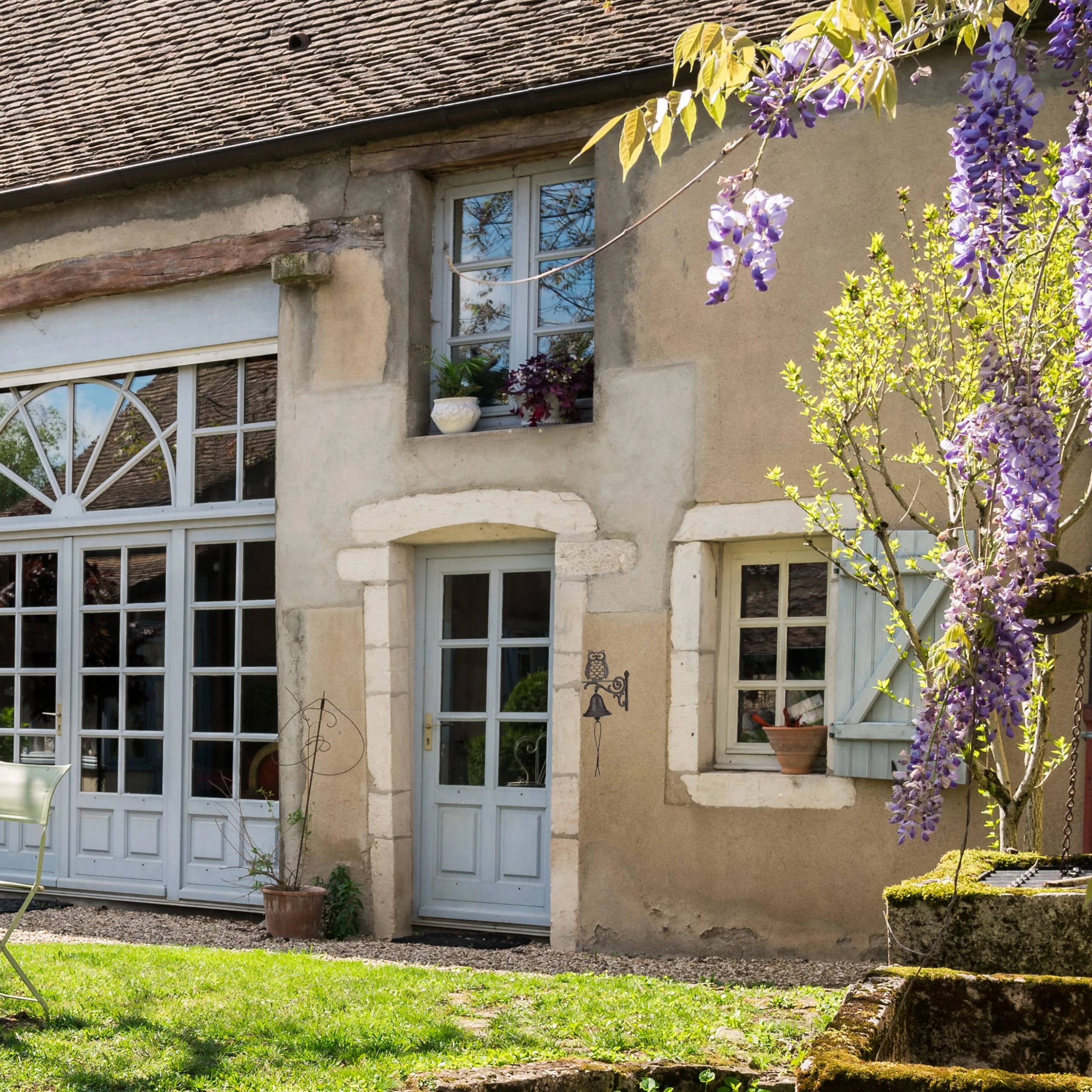 Relaxdays Türglocke Eule In Dunkelbraun – Bild 5