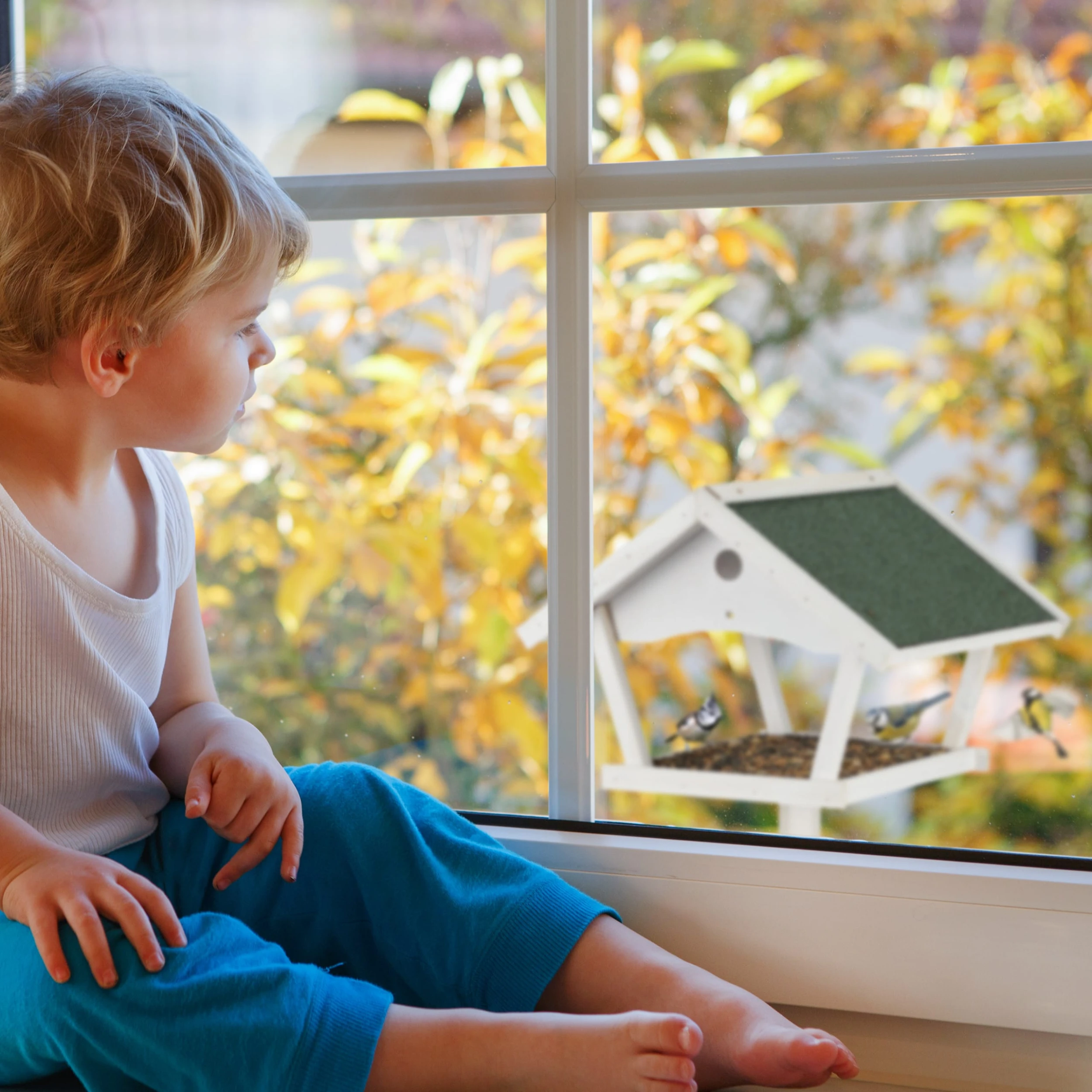 Relaxdays Vogelfutterhaus In Weiß/ Grün - (B)70 X (H)139 X (T)60 Cm – Bild 5