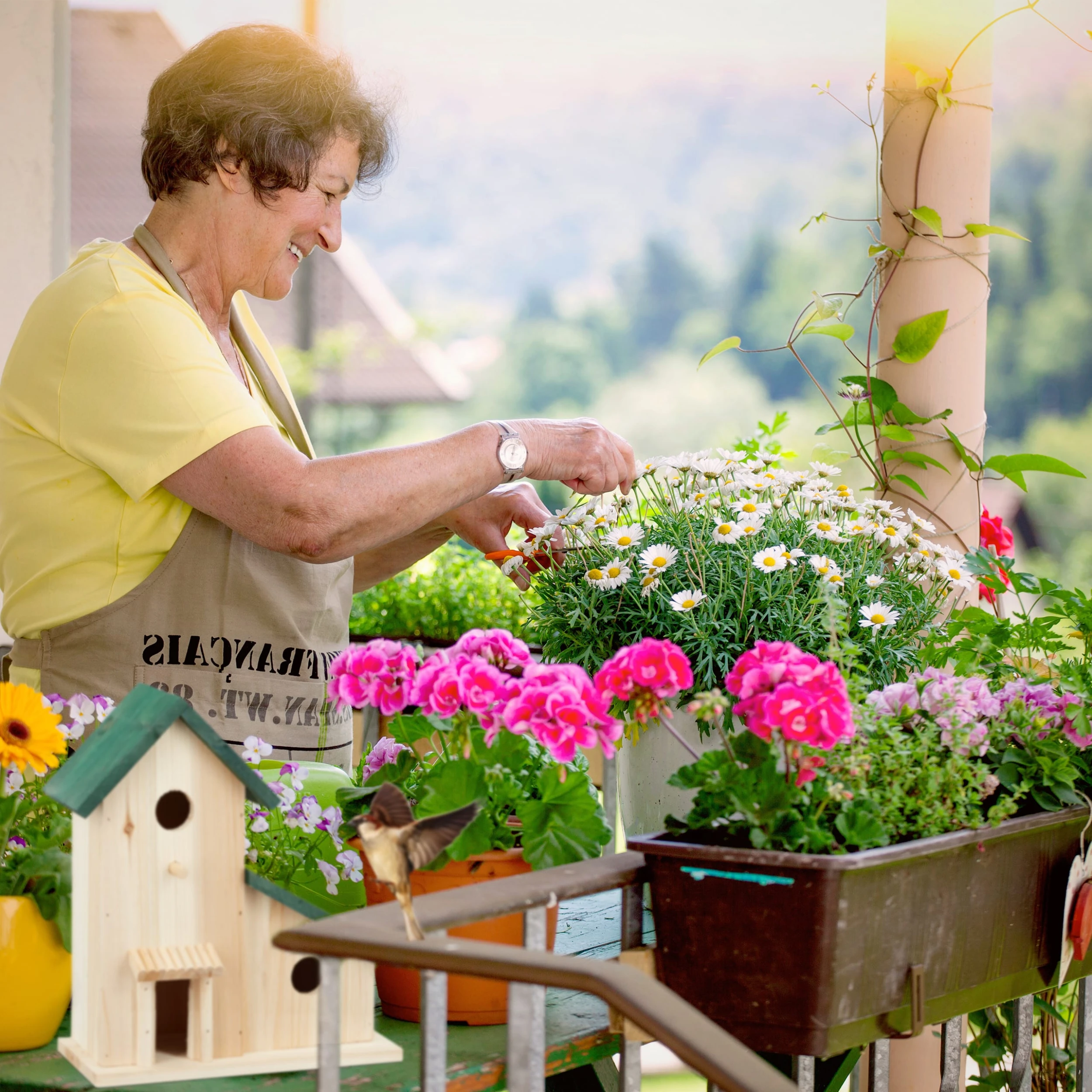 Relaxdays Vogelvilla In Grün – Bild 3