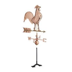 Relaxdays Wetterhahn In Kupfer