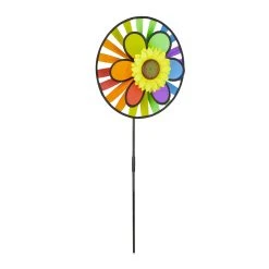 Relaxdays Windrad In Bunt - (B)34,5 X (H)84 X (T)13