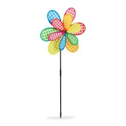 Relaxdays Windrad In Bunt - (B)38 X (H)86 X (T)12 Cm