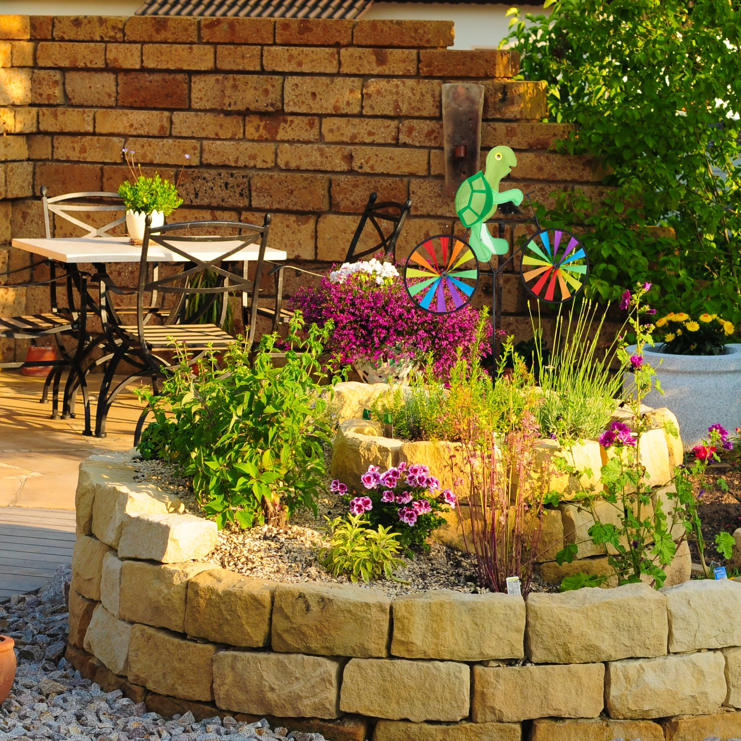 Relaxdays Windrad Schildkröte In Bunt – Bild 5