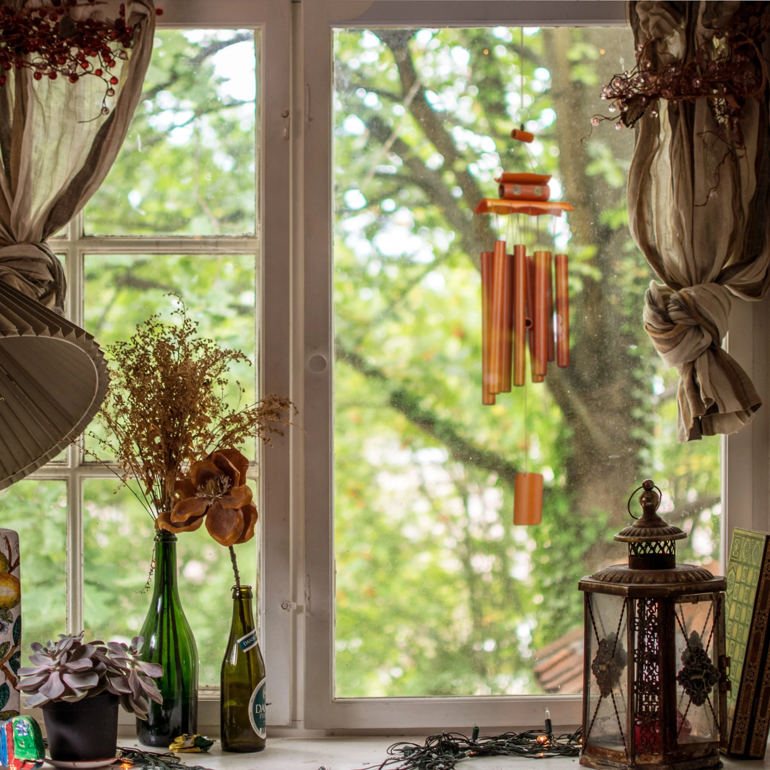 Relaxdays Windspiel In Braun - (B)14 X (H)60 Cm – Bild 3