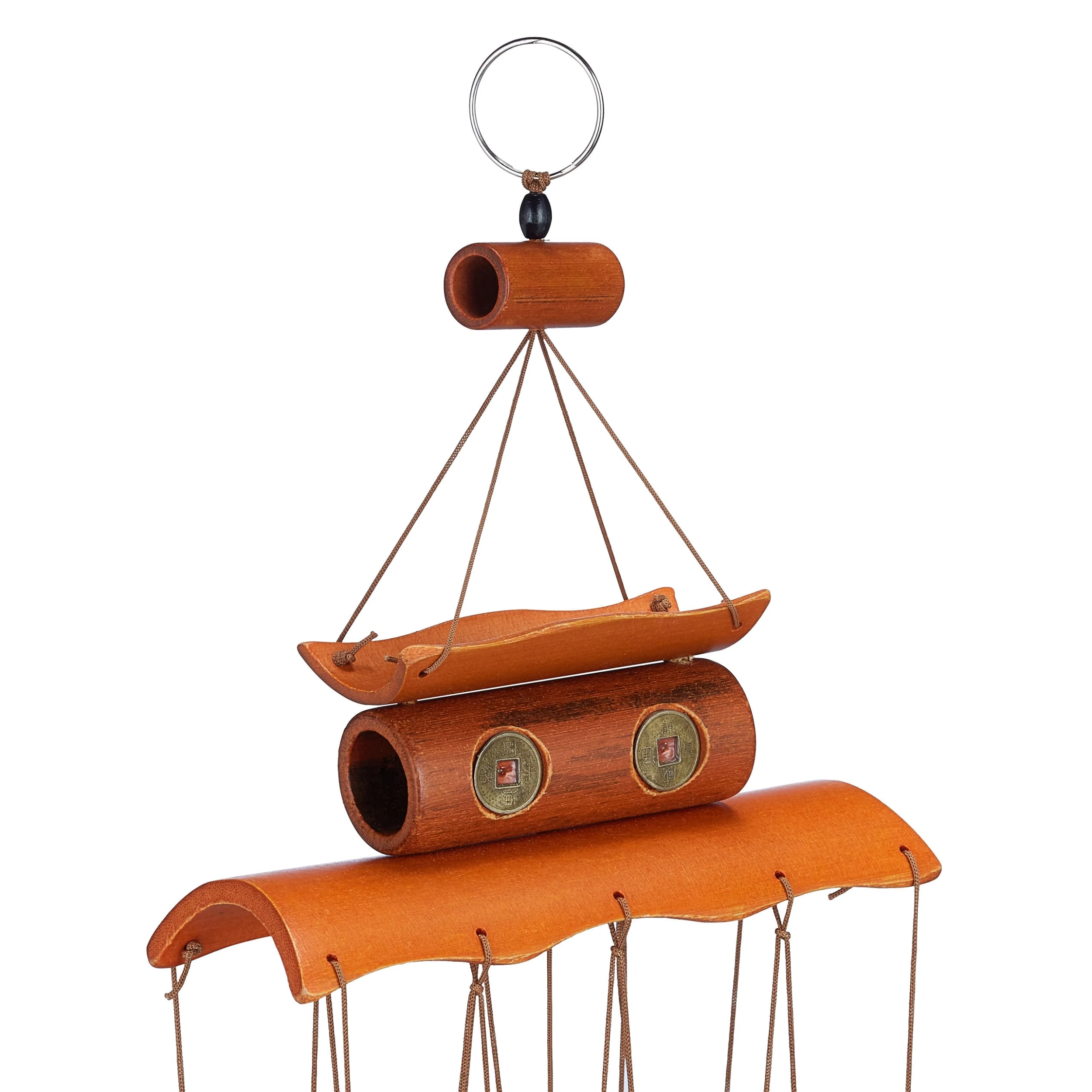 Relaxdays Windspiel In Braun - (B)14 X (H)60 Cm – Bild 6