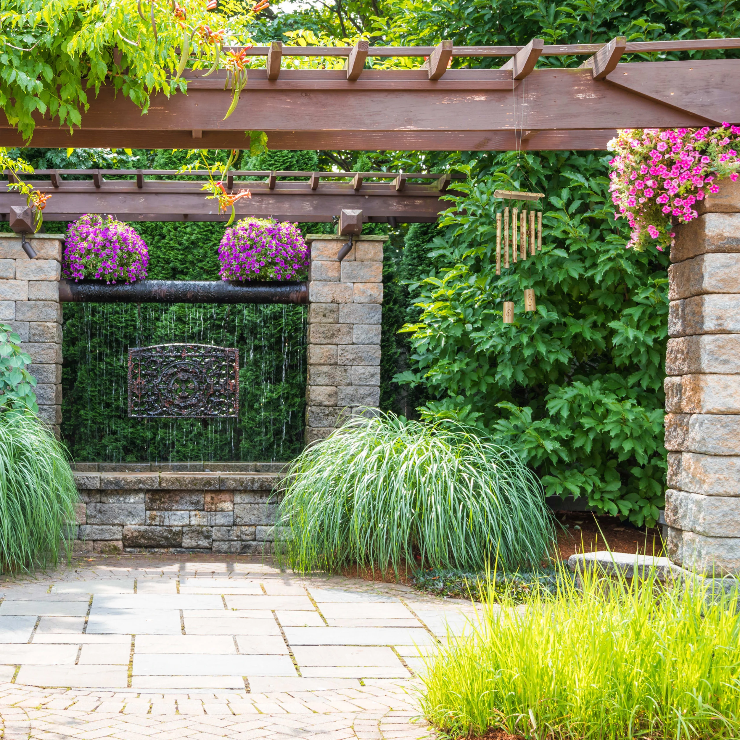 Relaxdays Windspiel In Natur - (B)18 X (H)60 Cm – Bild 5