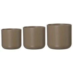 Ritzenhoff & Breker 3er Set Kübel JANA In Taupe