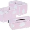 Roba Pflegeorganizer Kleine Wolke, 3er- Set, Rosa