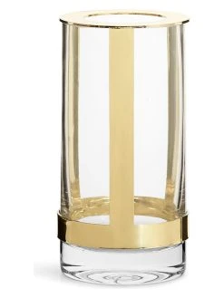 Sagaform Vase In Gold - (H)15 X Ø 8 Cm