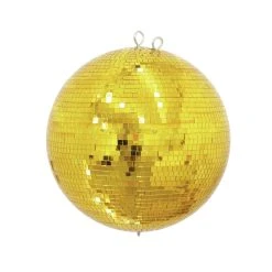 SATISFIRE Discokugel Spiegelkugel In Gold - 30cm