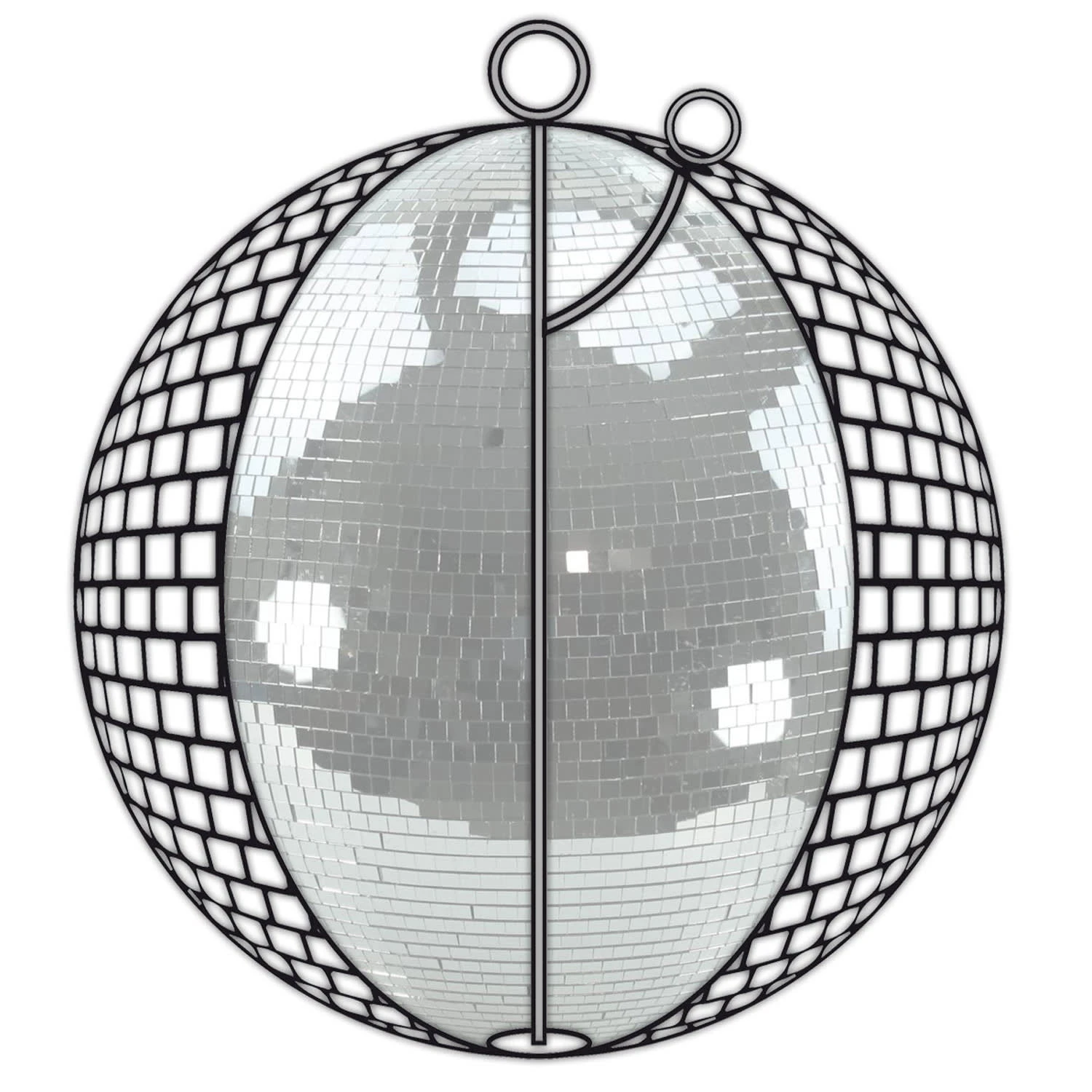 SATISFIRE Discokugel Spiegelkugel In Kupfer - 40cm – Bild 2