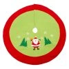 Small Foot Weihnachtsbaumdecke "Santa" In Grün/ Rot - Ø 92 Cm