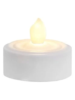 Star Trading 2er-Set: LED-Teelichter "Paulo" In Weiß - (H)3 X Ø 3,5 Cm