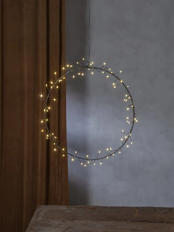 Star Trading LED-Dekohänger "Nike" In Schwarz - Ø 30 Cm – Bild 2