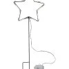 Star Trading LED-Gartenstecker "Neonstar" In Kaltweiß - (B)22 X (H)60 Cm