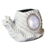 Star Trading LED Solar Gartenfigur Schnecke In Grau - H: 9cm