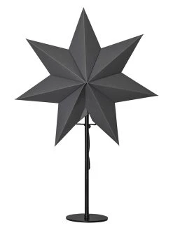 Star Trading Standleuchte "Mixa" In Grau - (B)34 X (H)50 Cm