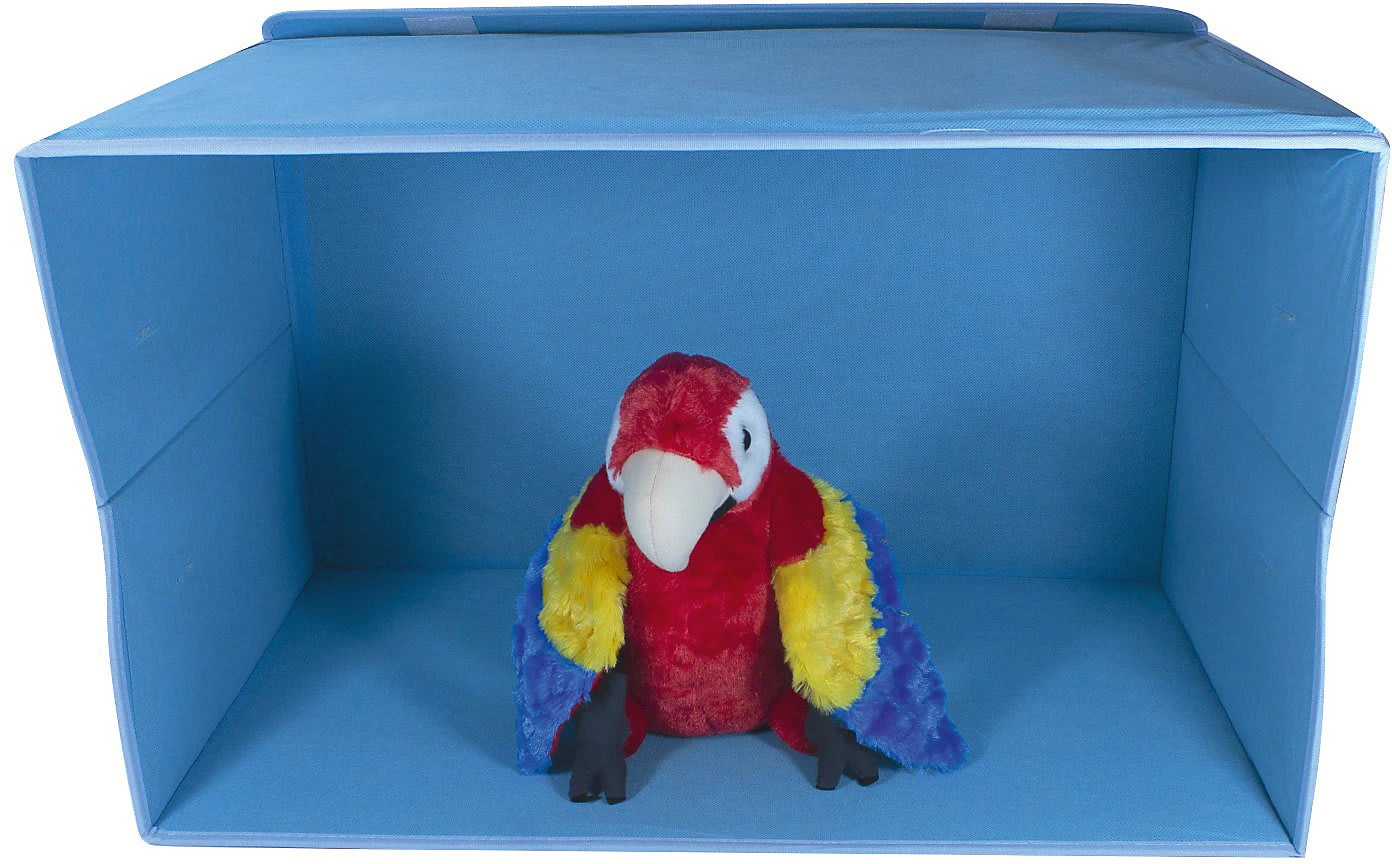 Store.it Aufbewahrungsbox Spielzeugtruhe Elefant Grau/blau, 62 X 37,5 X 39 Cm – Bild 6