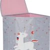 Store.it Aufbewahrungsbox Wäschekorb Einhorn, Mit Tragegrifen, 35 X 35 X 50 Cm