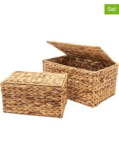 Tiny Republic 2er-Set: Aufbewahrungskörbe In Natur