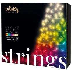 Twinkly Smarte Lichterkette STRINGS Mit 600 LEDs In Bunt- RGBW LED