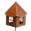 UNUS Gartenstecker Rost Haus In Braun