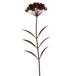 UNUS Rost Metallblume Juna 103 Cm In Braun
