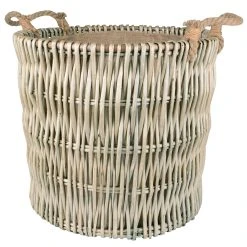 UNUS Weidekorb Mit Seilgriffen In Braun