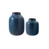 Villeroy & Boch 2er Set Vasen Lave Home Shoulder Bleu Uni 15,5 Cm + 22 Cm In Blau
