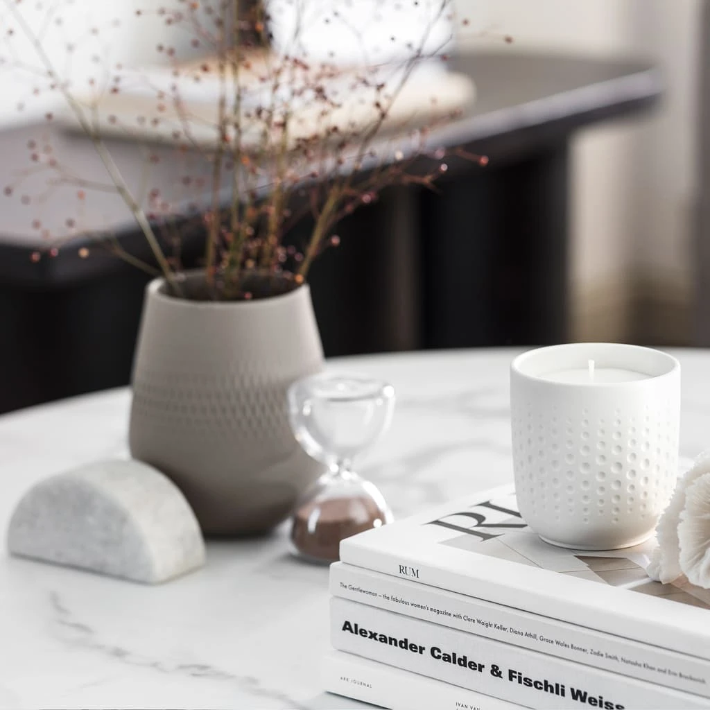 Villeroy & Boch Duftkerze Perle Sparkle Manufacture Collier Blanc In Weiß – Bild 3