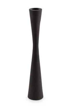 VTwonen Kerzenständer "Metal Black" In Schwarz - 30cm