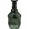 VTwonen Vasen "Bottle Shape" In Schwarz - (L) 11 X (B) 11 X (H) 23 Cm