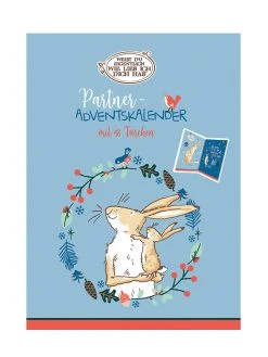 WDEWLIDH 2in1-Partneradventskalender "WDWLIDH" In Hellblau - 150 G