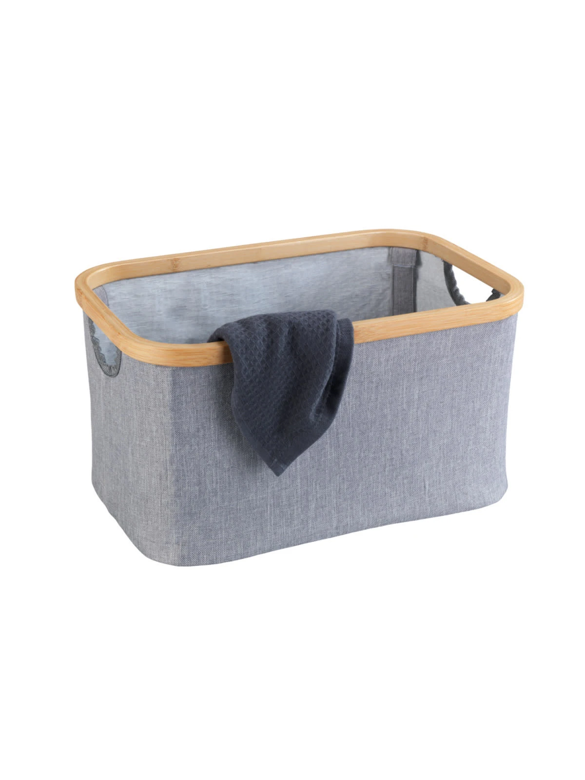 Wenko Aufbewahrungskorb Bahari Faltbar In Braun – Bild 15