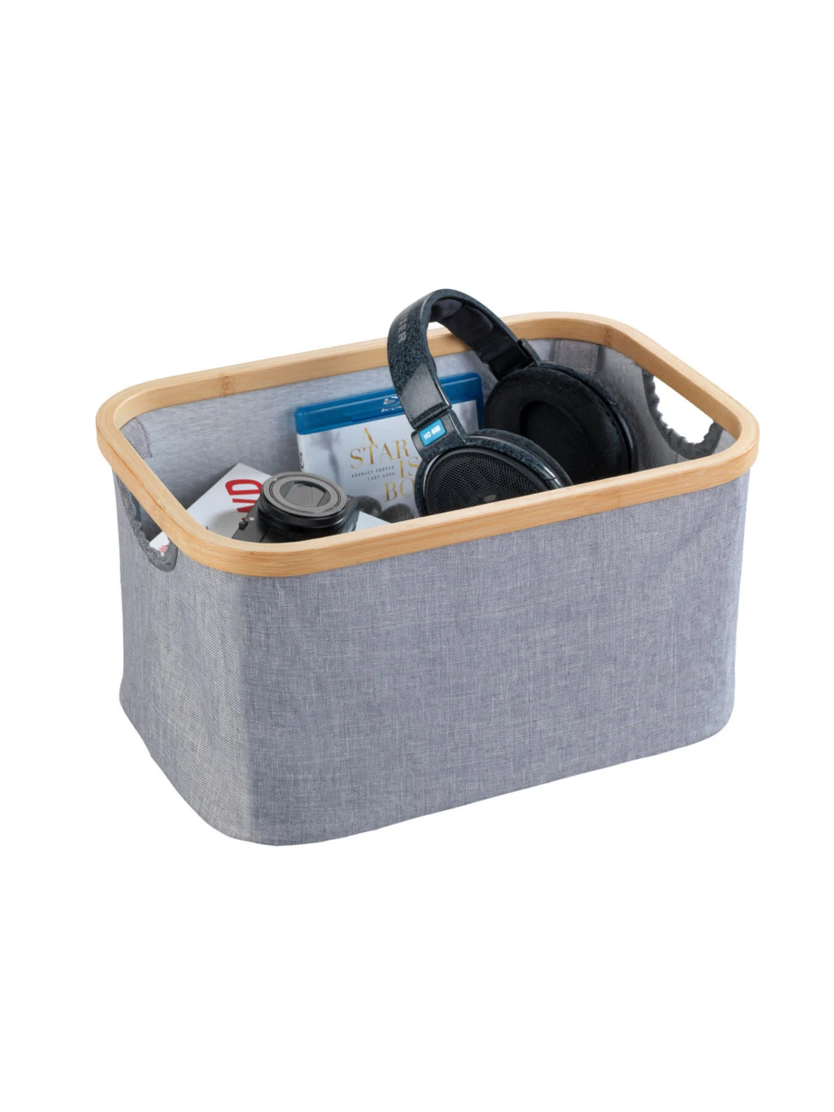 Wenko Aufbewahrungskorb Bahari Faltbar In Braun – Bild 17