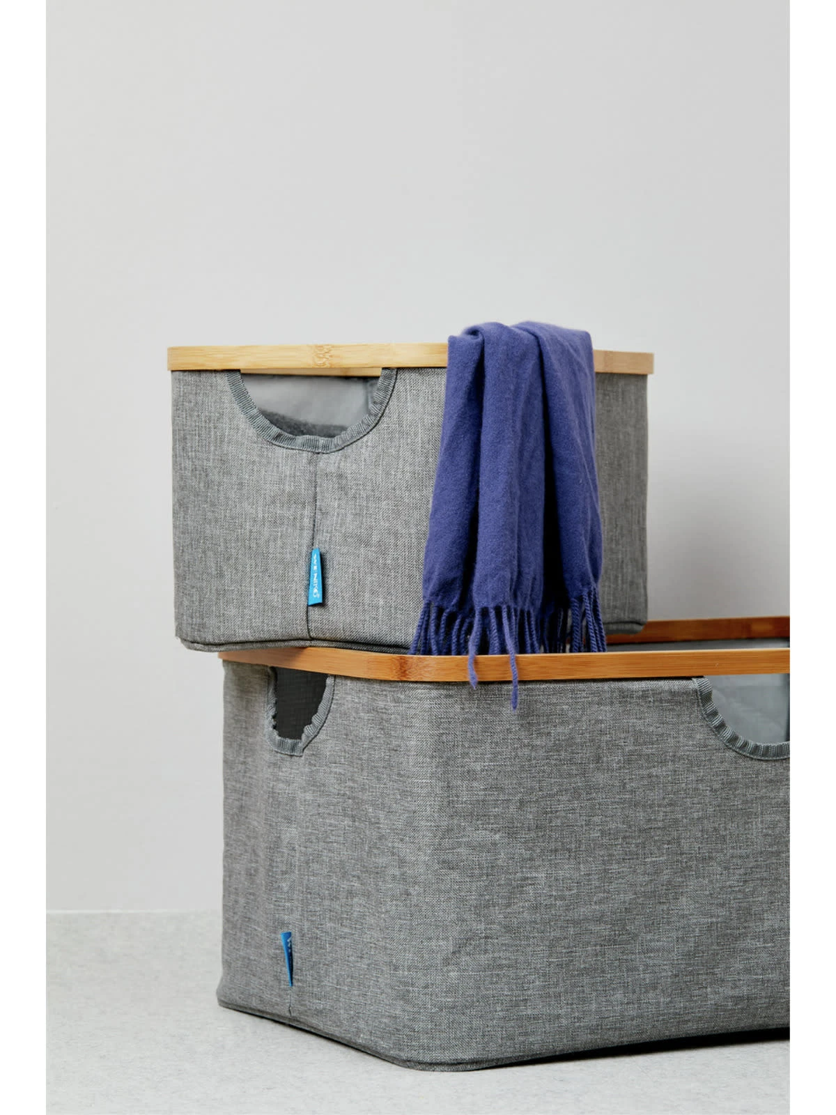 Wenko Aufbewahrungskorb Bahari Faltbar In Braun – Bild 20