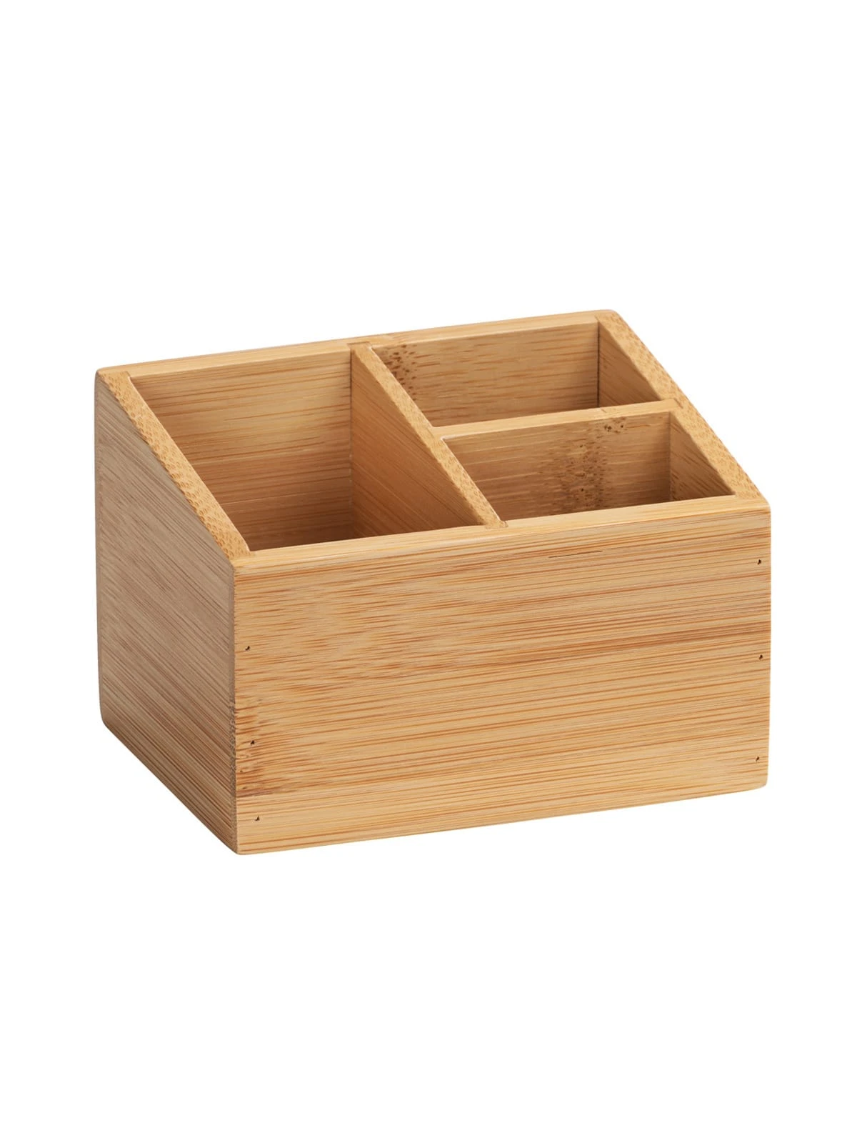 Wenko Bambus Organizer Terra 3 Fächer 2er Set In Braun – Bild 3