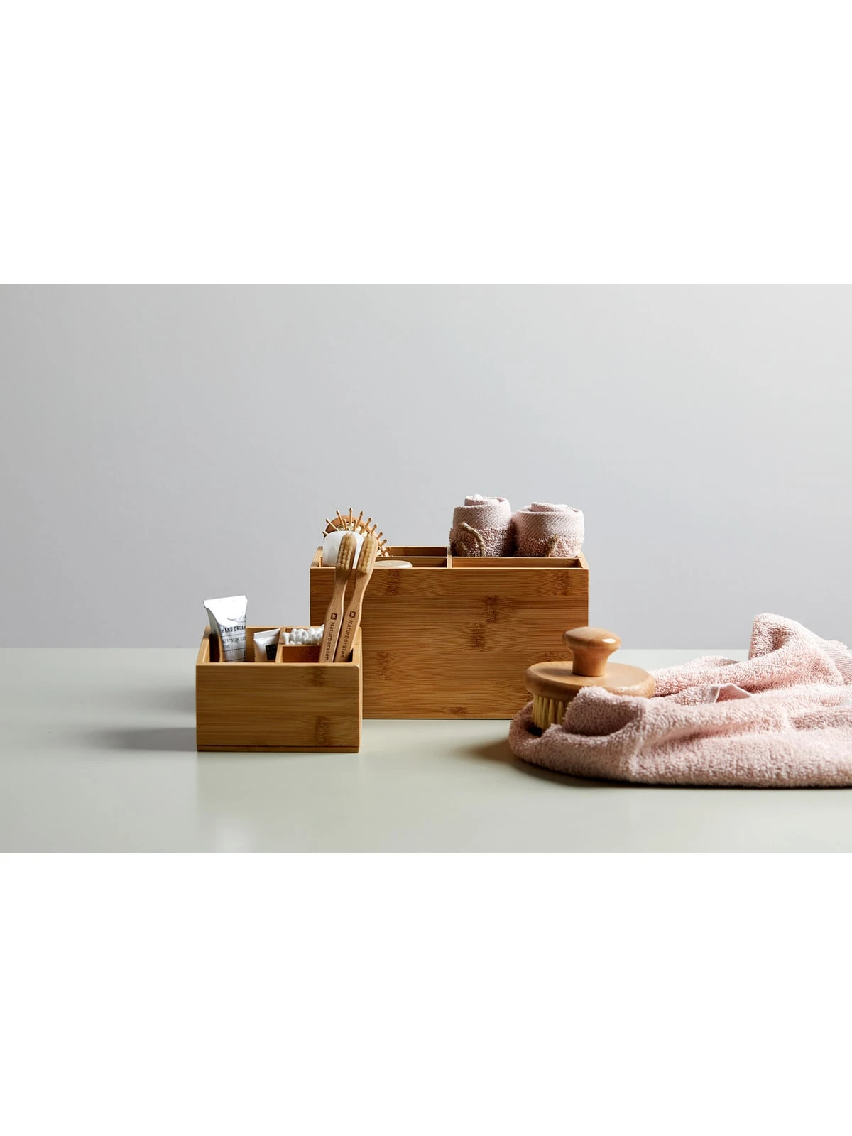 Wenko Bambus Organizer Terra 3 Fächer 2er Set In Braun – Bild 7