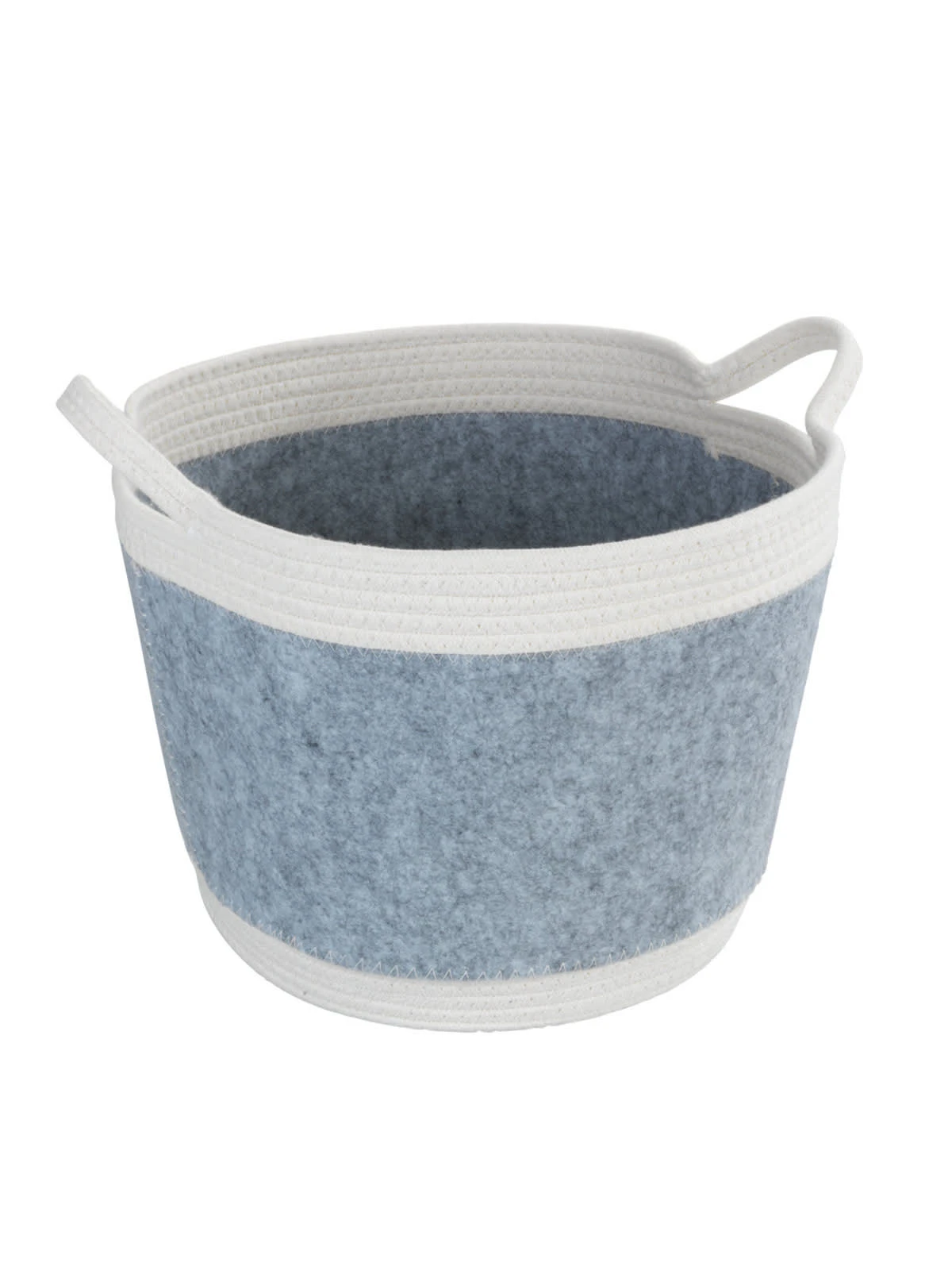 Wenko Filz Aufbewahrungskorb Bea L Hellgrau In Weiß – Bild 13