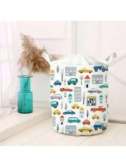 Woody Kids Aufbewahrungskorb In Bunt - (H)50 Cm - Ø 30 Cm