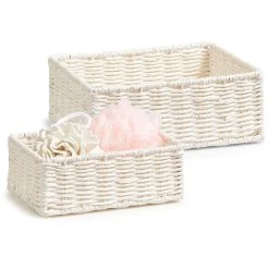 Zeller Present Aufbewahrungskörbchen In Weiß