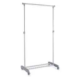 Zeller Present Rollkleiderständer In Silbern