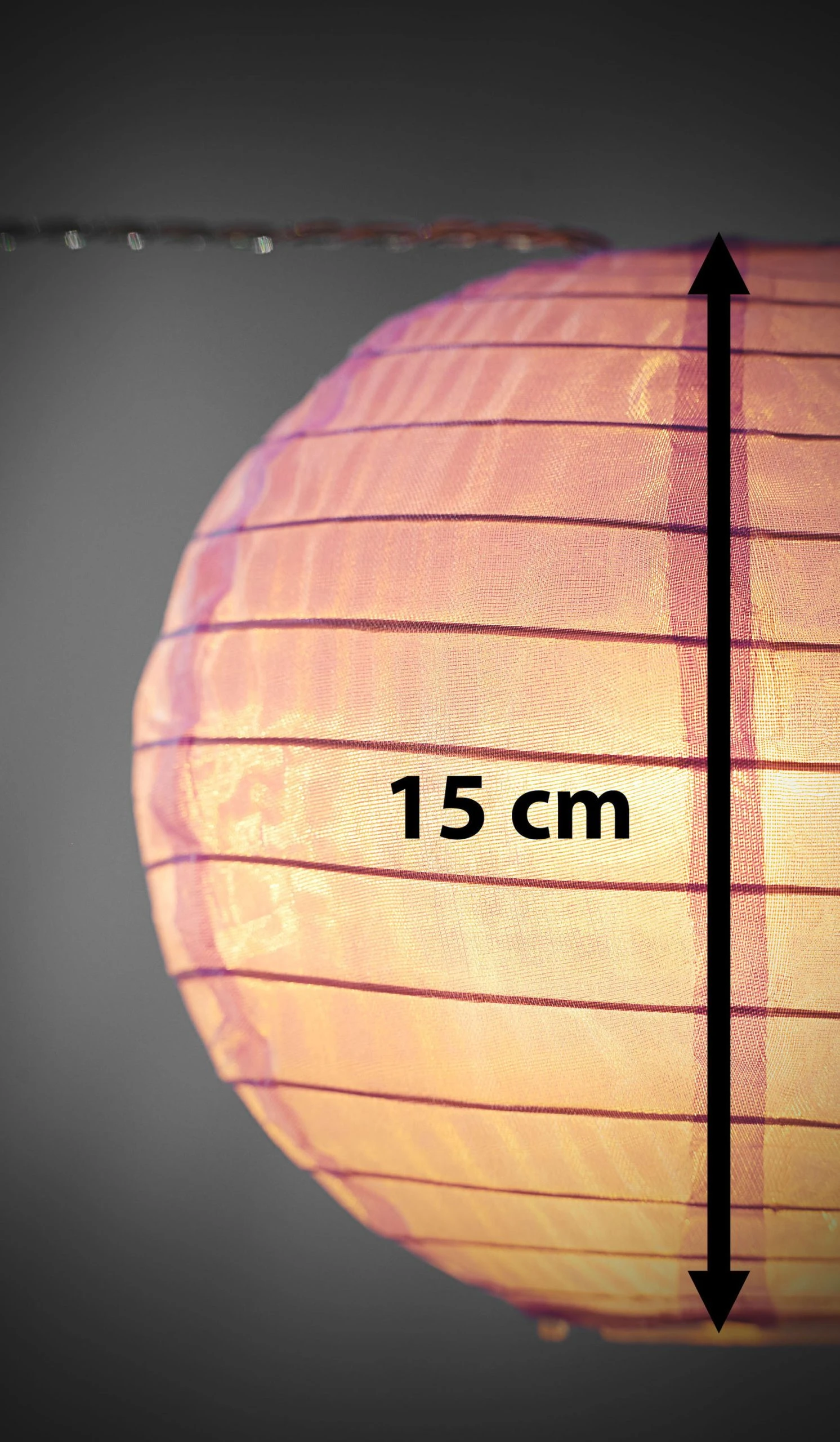 AMARE LED Lampion Lampenkette G In Pastell – Bild 7