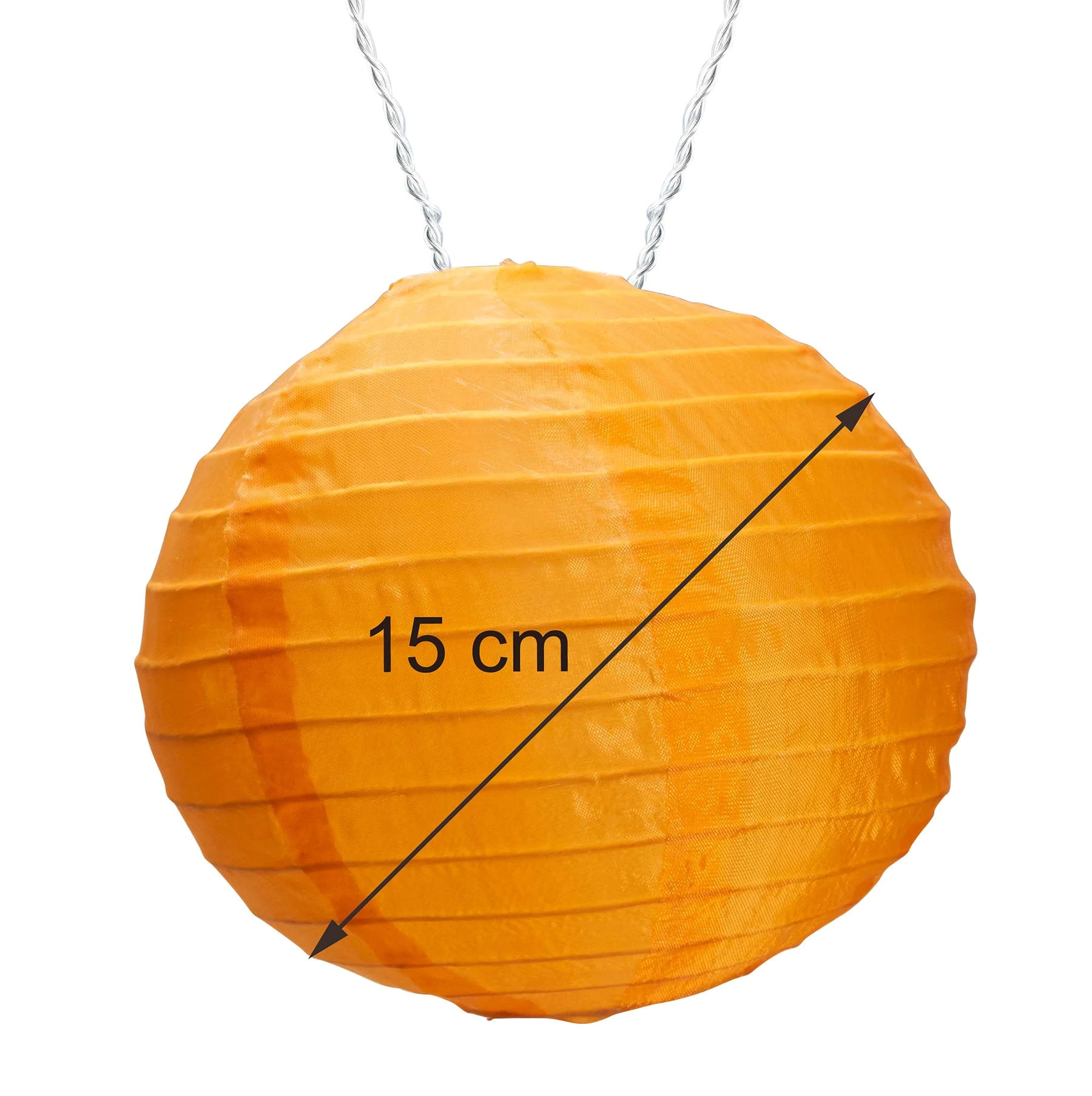 AMARE LED Lampion Lampenkette KABELLOS In Bunt – Bild 5