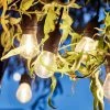 Butlers Outdoor-Lichterkette Mit 10 Glühbirnen Und Stecker BULB LIGHTS In Schwarz