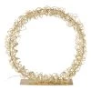 Creativ Home Deko-Objekt Ring Mit LED In Gold