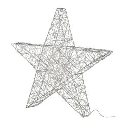 Creativ Home Deko-Stern Mit LED In Schwarz